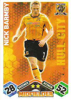 Nick Barmby Hull City 2009/10 Topps Match Attax #175